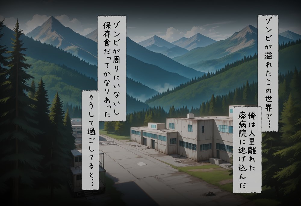 ゾンビがまんえんしたH〇TDの世界で…催● ハーレム作り